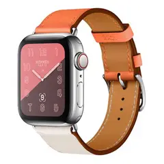GENERICO - Correa Para Apple Watch Cuero Premium Series Elegante 38-40-41 Mm