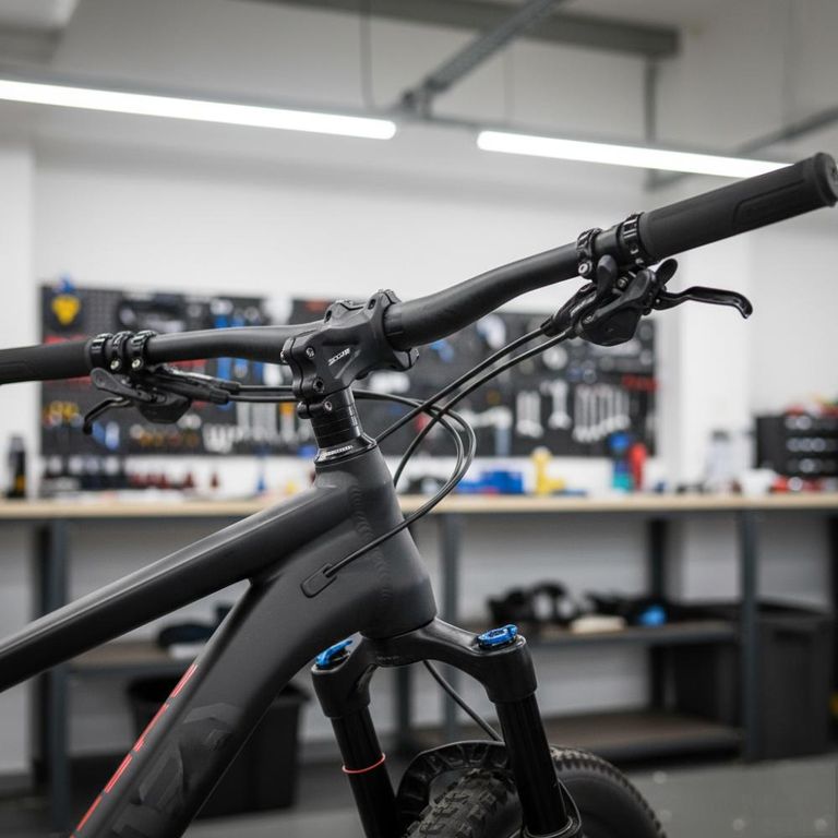 Potencia Ahead 318 x 45 mm MTB Negro Mate