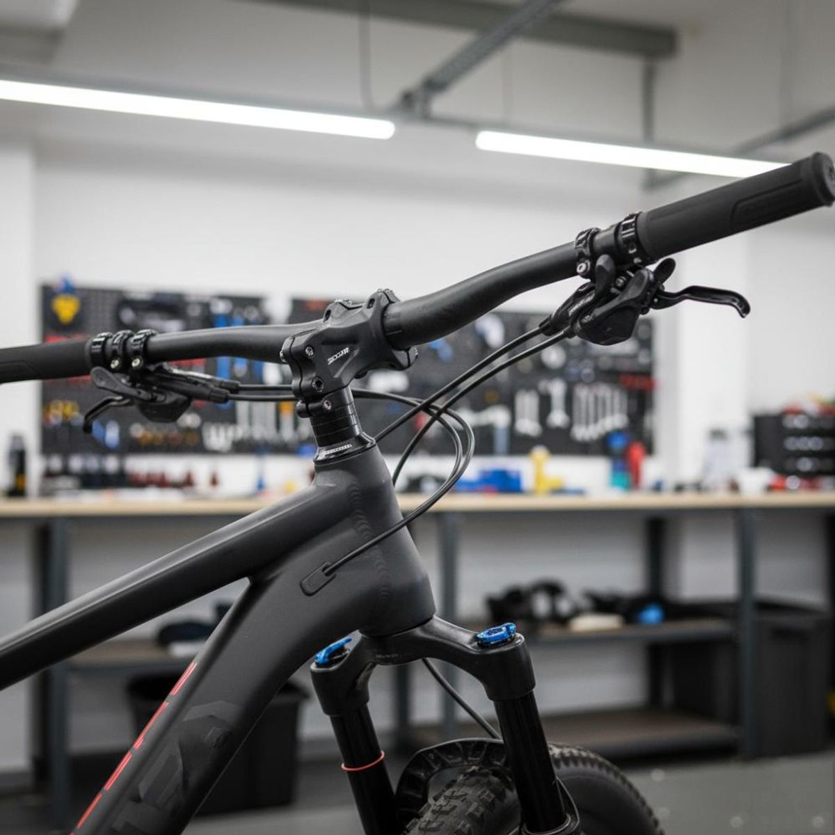 ZOOM - Potencia Ahead Zoom 318 x 45 mm MTB Negro Mate