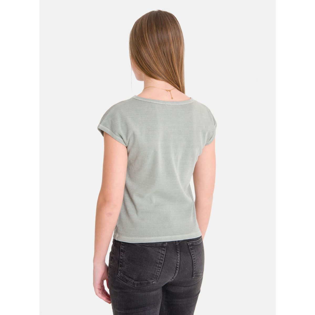 BURTON - Polera mc Mujer Essential Azul BURTON