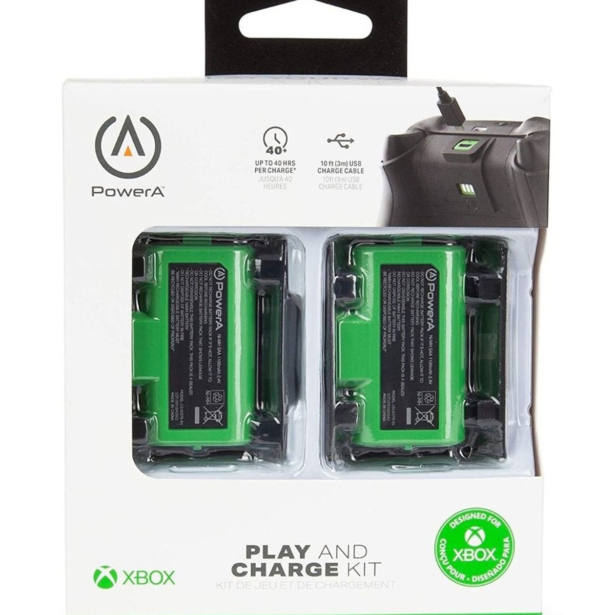 POWERA - Kit Carga Y Juega Xbox One Y Serie X - S - Sniper