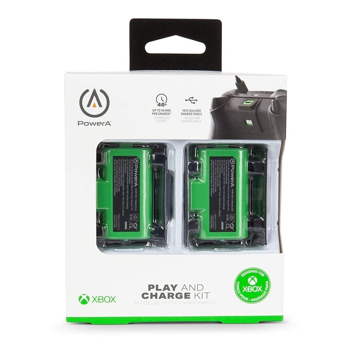 POWERA - Kit Carga Y Juega Xbox One Y Serie X - S - Sniper