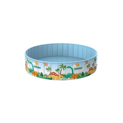 Imagen 2 del producto Piscina Plegable Niños 4 en 1 PVC Duro 120x45cm No Inflable.