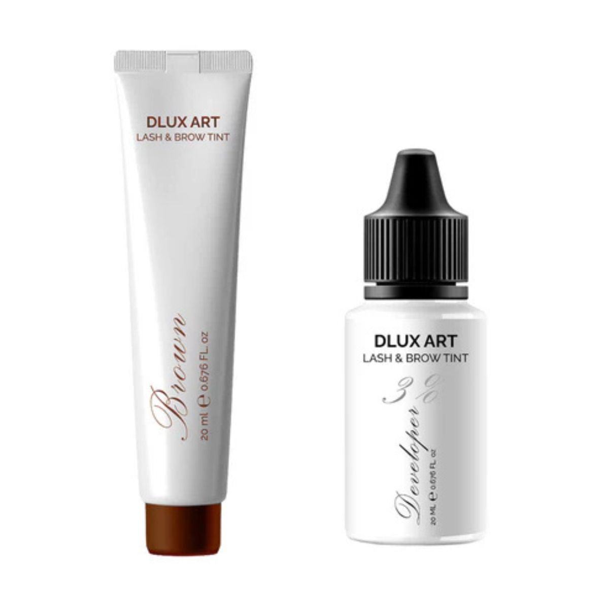 GENERICO - Tinte para Pestañas y Cejas Dlux Professional