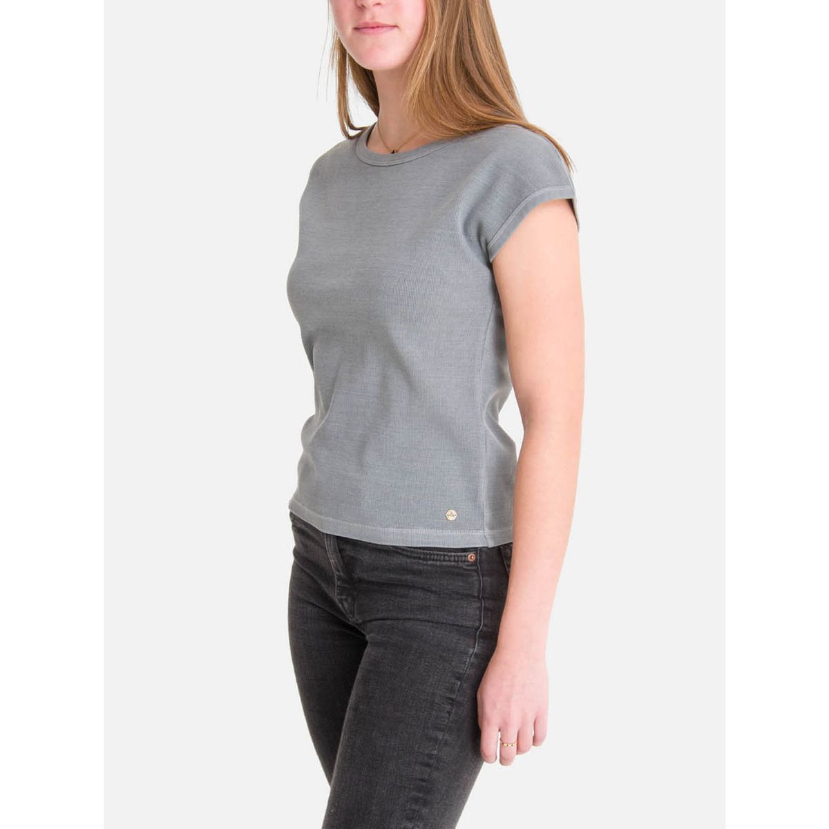BURTON - Polera mc Mujer Essential Azul BURTON