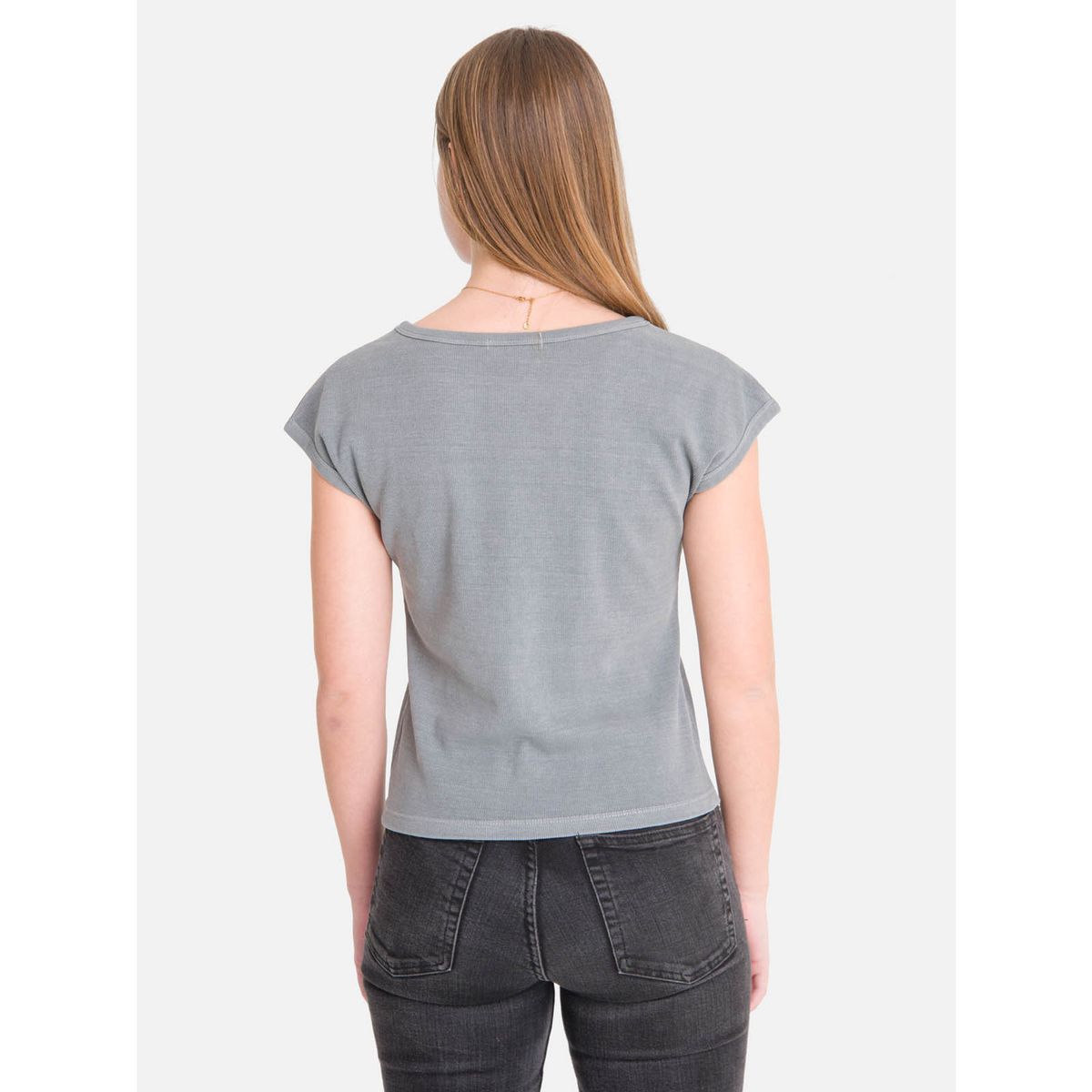 BURTON - Polera mc Mujer Essential Azul BURTON