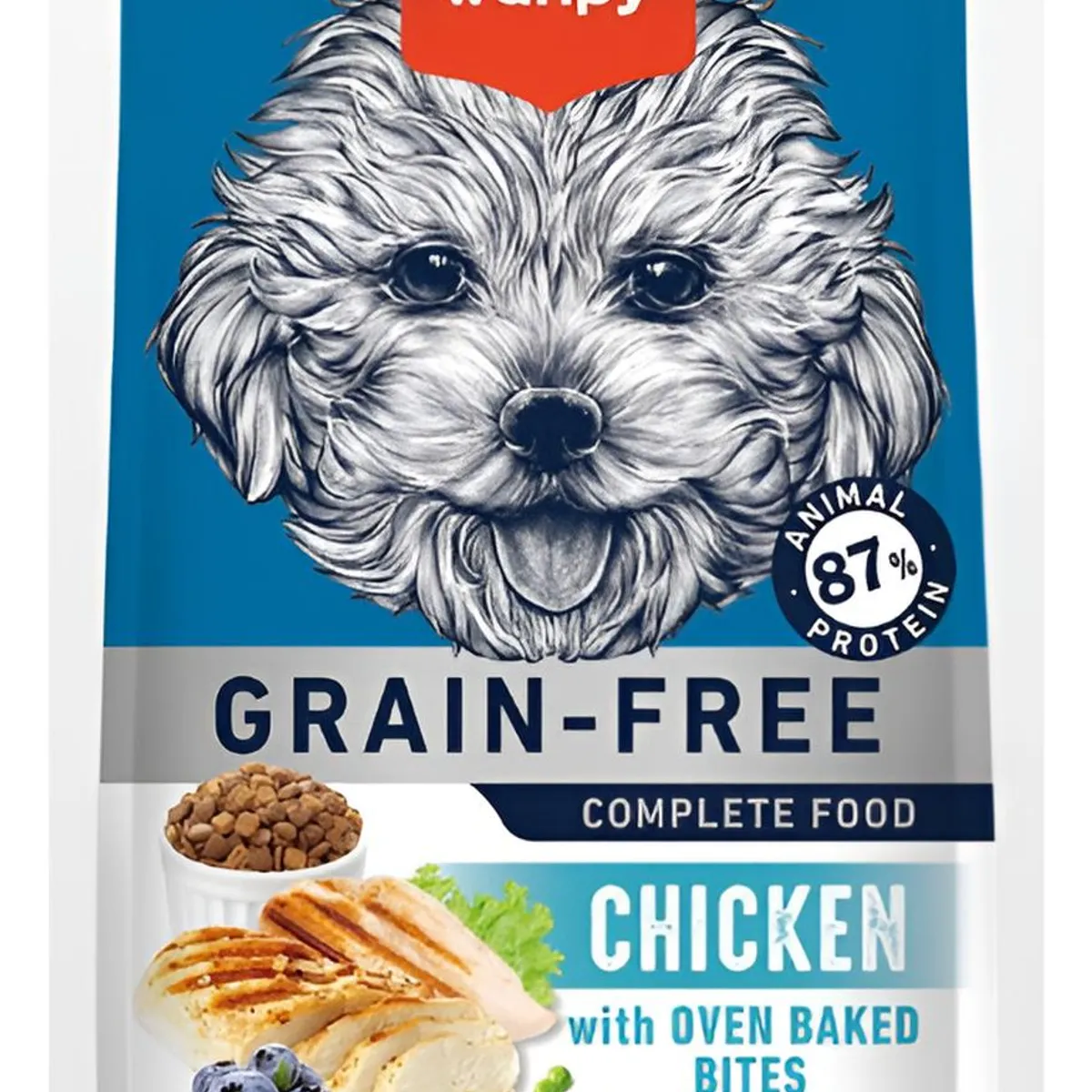 KIMBA - Wanpy Alimento Completo Grain Free Puppy 1.5 Kg Sabor Pollo