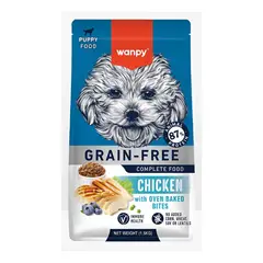 KIMBA - Wanpy Alimento Completo Grain Free Puppy 1.5 Kg Sabor Pollo