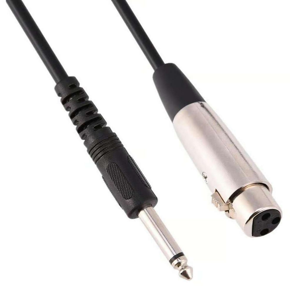 GEN - Cable XLR Canon a Plug 6.3mm Guitarra Microfono Amplificador