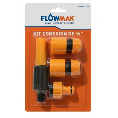 Imagen 2 del producto Kit Manguera Jardin 3/4"" 20 mts con Accesorios