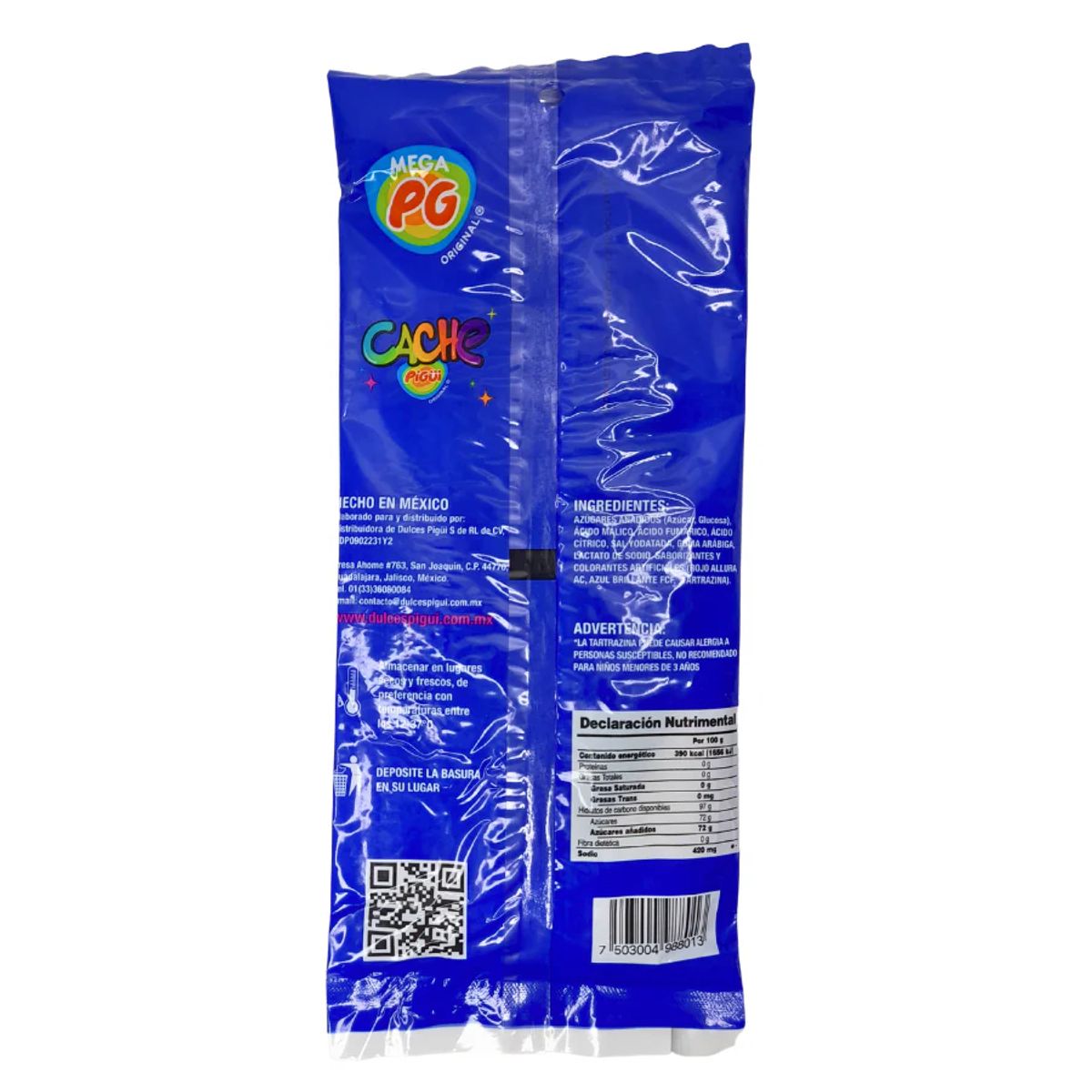 PIGUI - Paleta Caramelo Suave Original Pigui 200 g