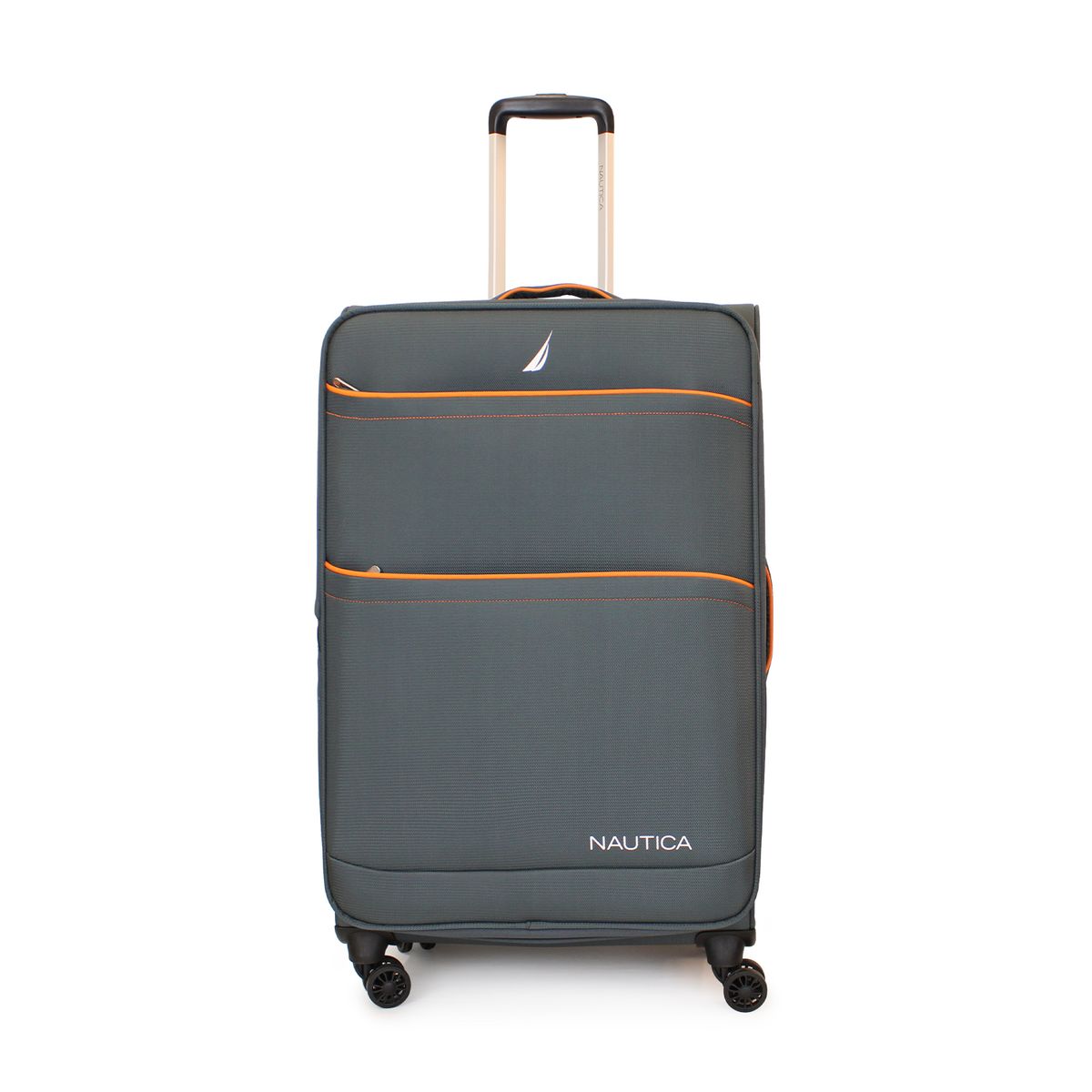 NAUTICA - Maleta blanda de tela grande Nautica Lisboa L 23kg gris