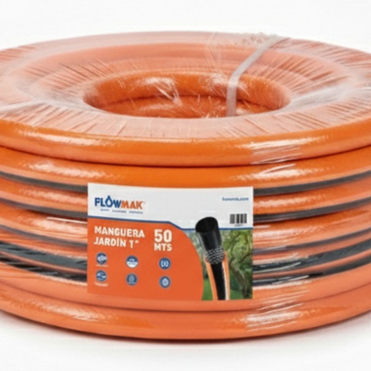 FLOWMAK - Manguera Jardin 1" 50 mts Flowmak