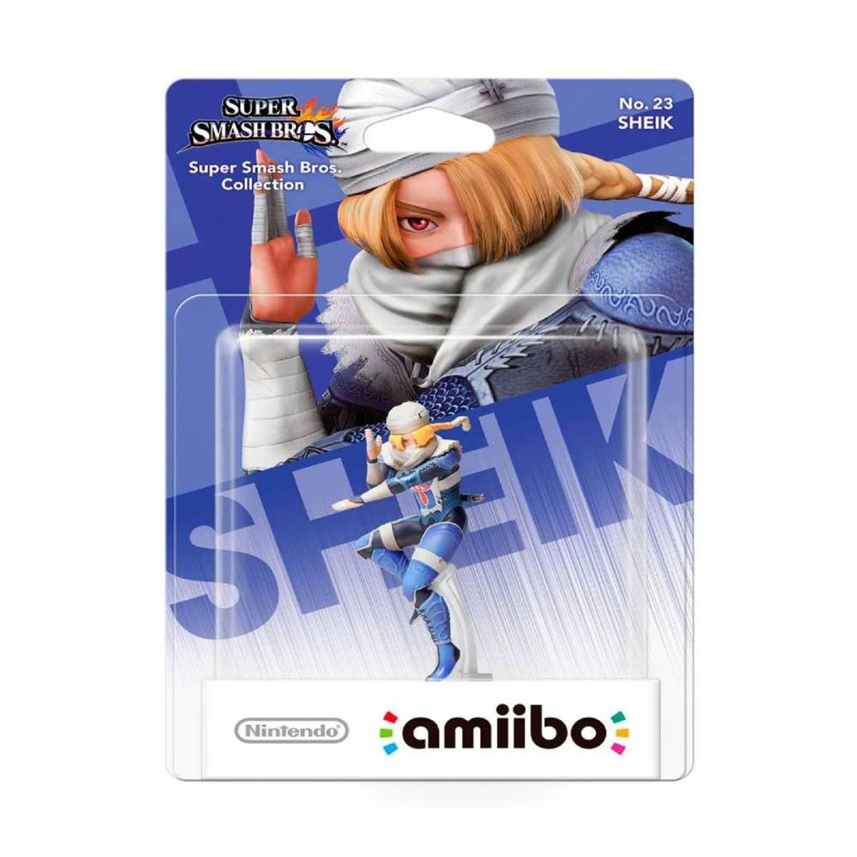 NINTENDO - Figura Nintendo Amiibo Sheik - Super Smash Bros - Sniper