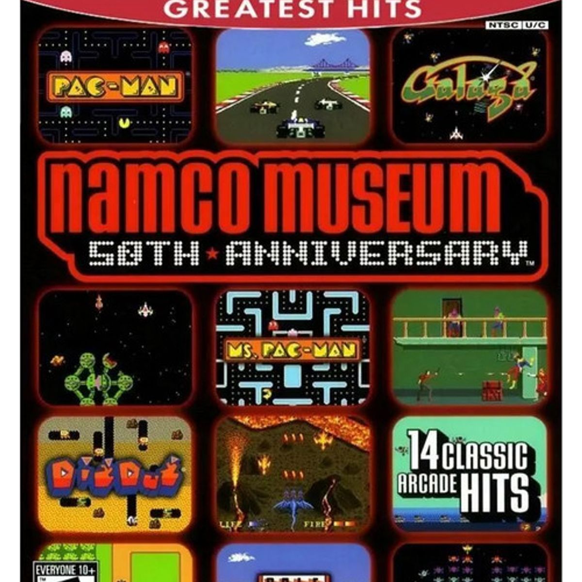 NAMCO - Namco Museum 50th Anniversary Greatest Hits Ed.- Ps2 -sniper