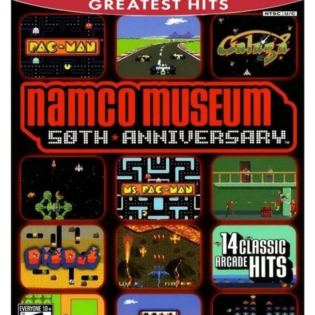 NAMCO - Namco Museum 50th Anniversary Greatest Hits Ed.- Ps2 -sniper