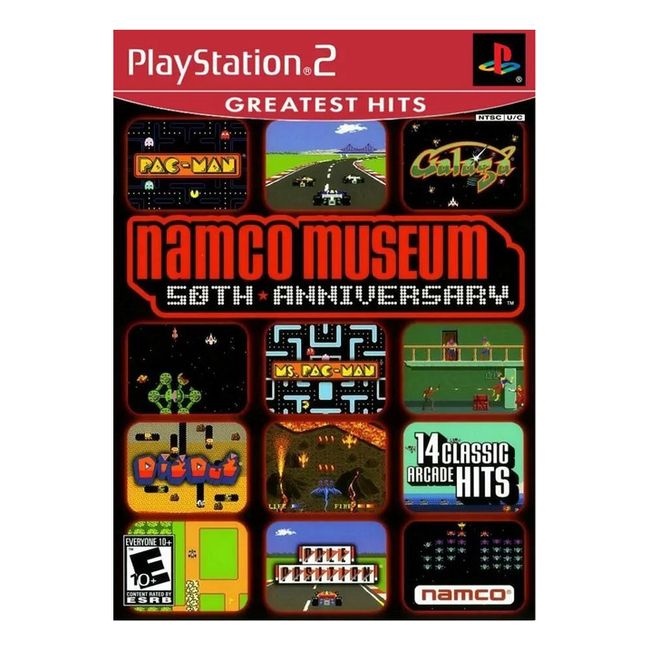 NAMCO - Namco Museum 50th Anniversary Greatest Hits Ed.- Ps2 -sniper