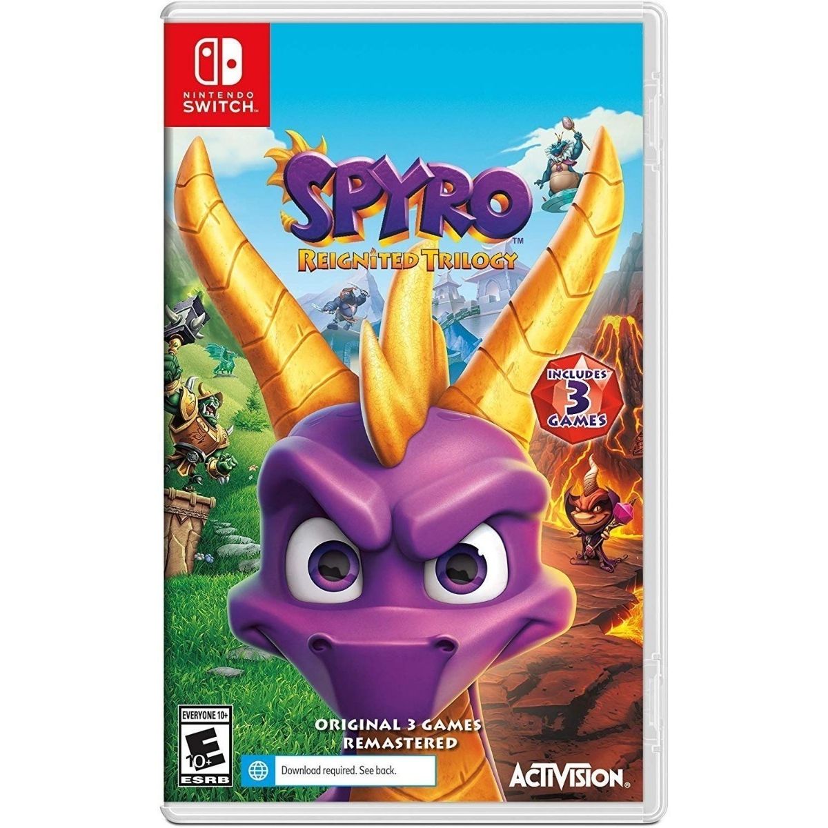 NINTENDO - Spyro Reignited Trilo- Juego Físico Nintendo Switch - Sniper
