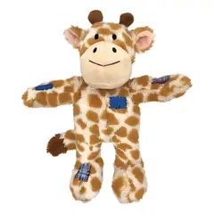 KONG - Juguete Para Perro Peluche Wild Knots Squeak Talla M/ L - Amarillo - M/L