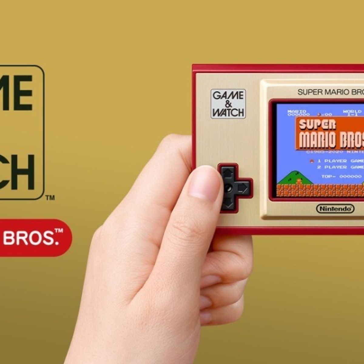 NINTENDO - Consola Nintendo Game & Watch: Super Mario Bros. - Sniper
