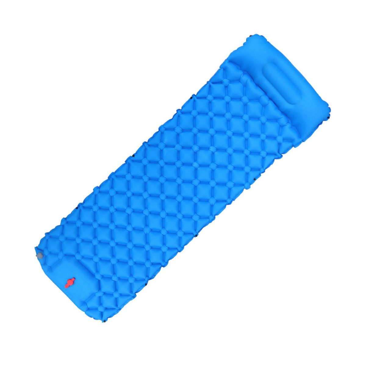 BABYLUNA - Colchoneta Inflable Camping Individual Ultraligera con Inflador de Pie.