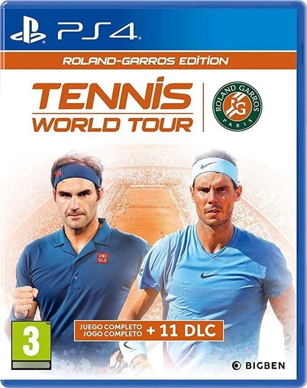 SONY Tennis World Tour - Roland Garros Edition - Juego Fisico Ps4
