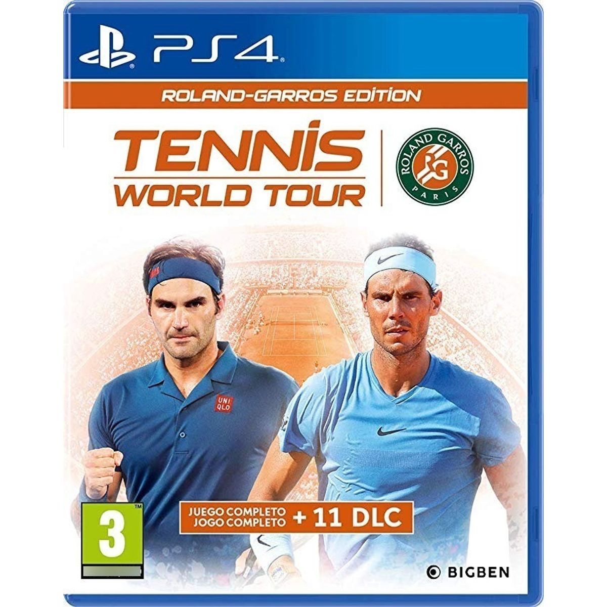 SONY - Tennis World Tour - Roland Garros Edition - Juego Fisico Ps4