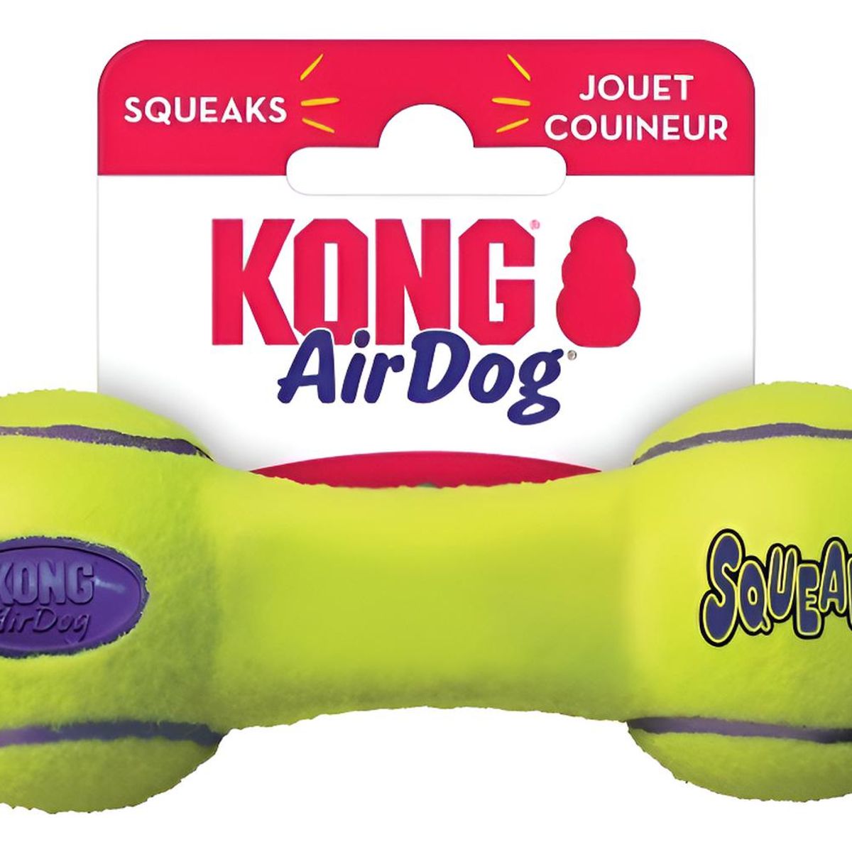KONG - Kong Air Dog Squeaker Dumbbell Juguete Para Perros Talla L