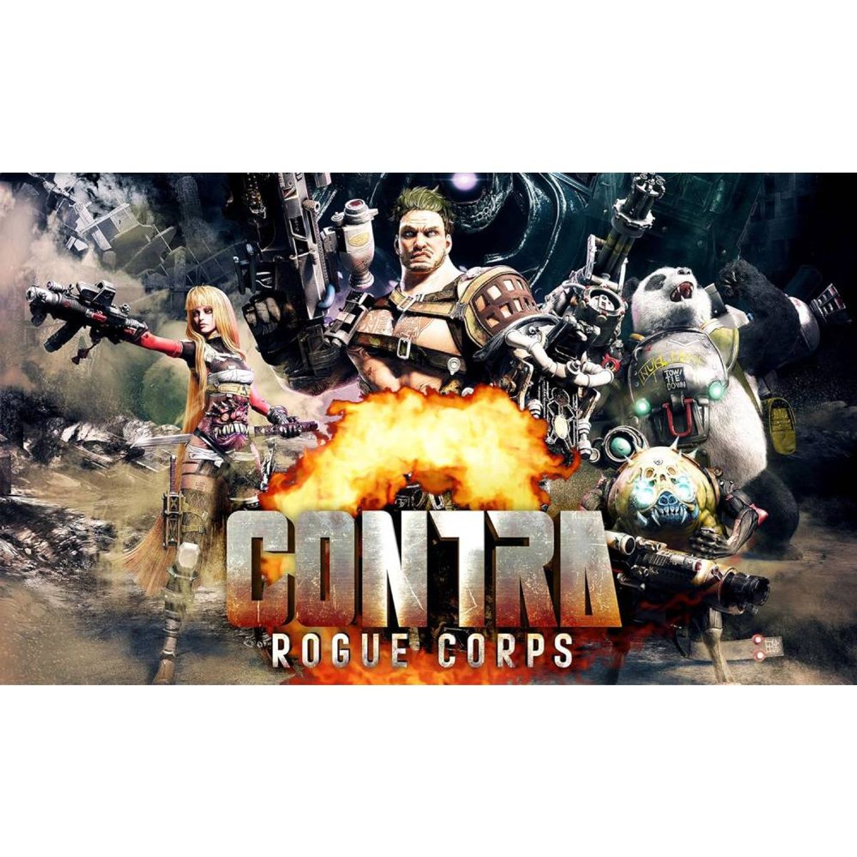 NINTENDO - Contra Rogue Corps - Juego Físico Nintendo Switch - Sniper