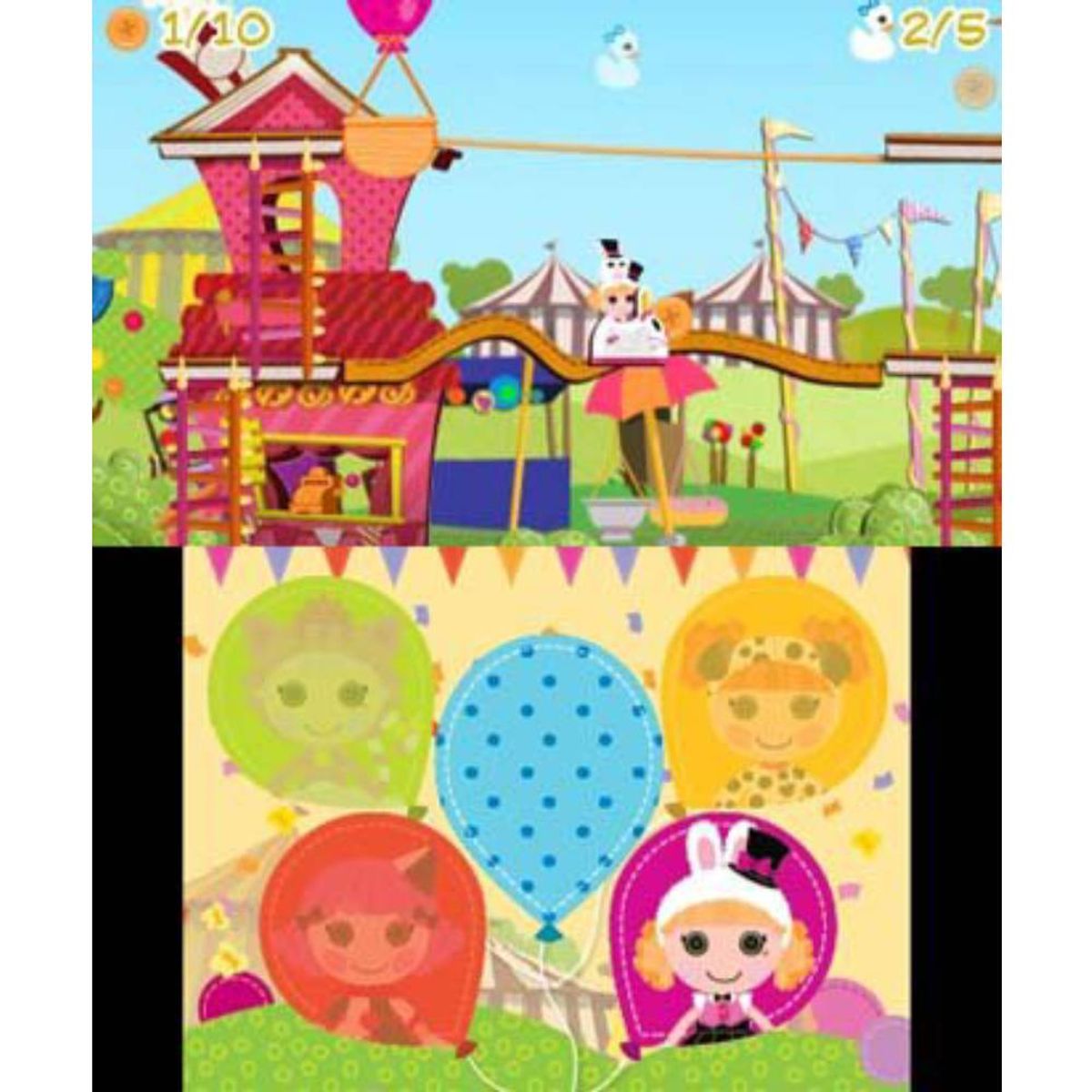 NINTENDO - Lalaloopsy Carnival Of Friends - Juego Físico 3ds - Sniper