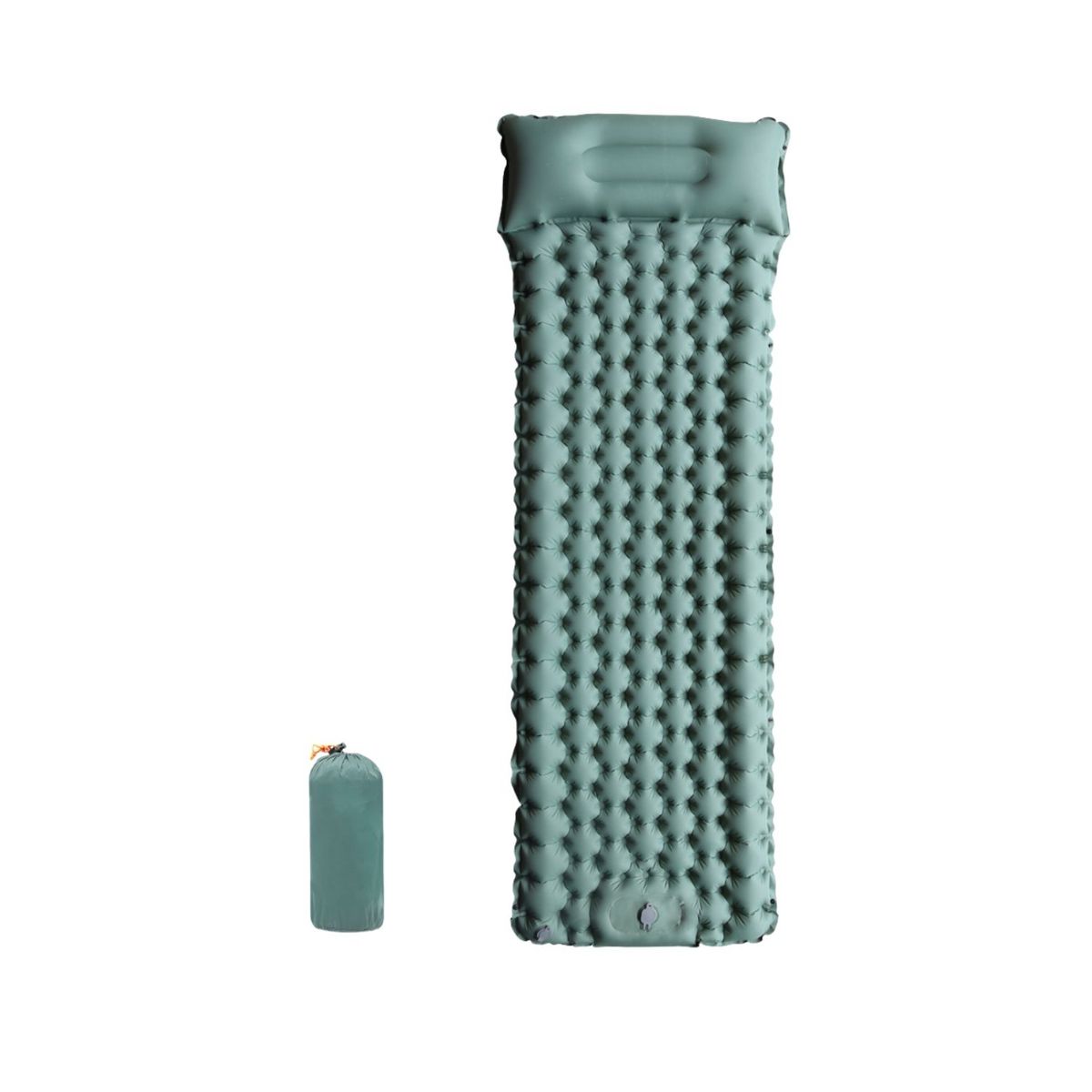 BABYLUNA - Colchoneta Inflable Individual 8cm Grosor Conectable Inflador de Pie