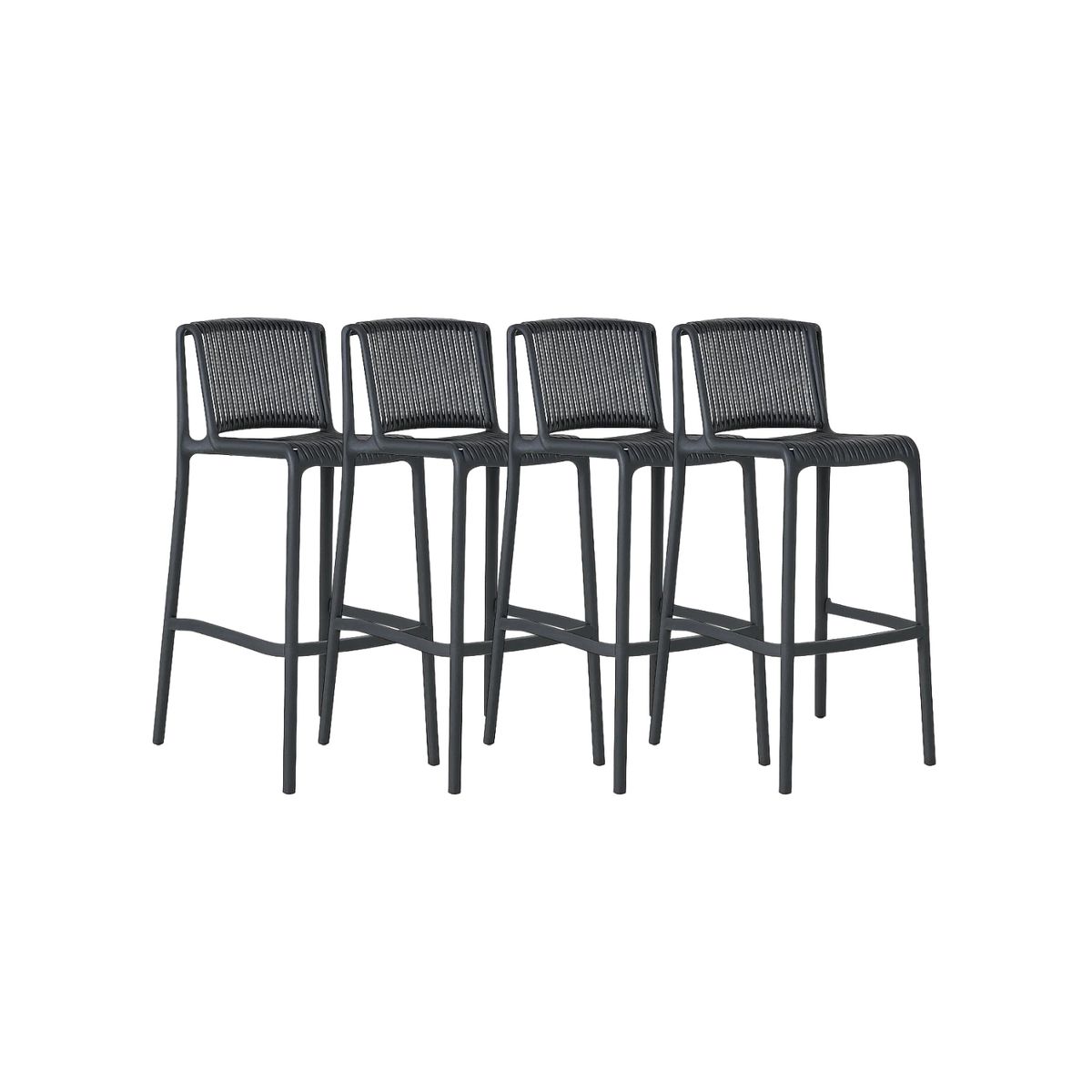HABITA2 CHILE - Pack 4 Silla de Bar Alta Budapest 74cm