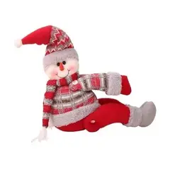 GENERICO - Pack x3 Sujetadores de Cortina Navideños Decoración de Navidad