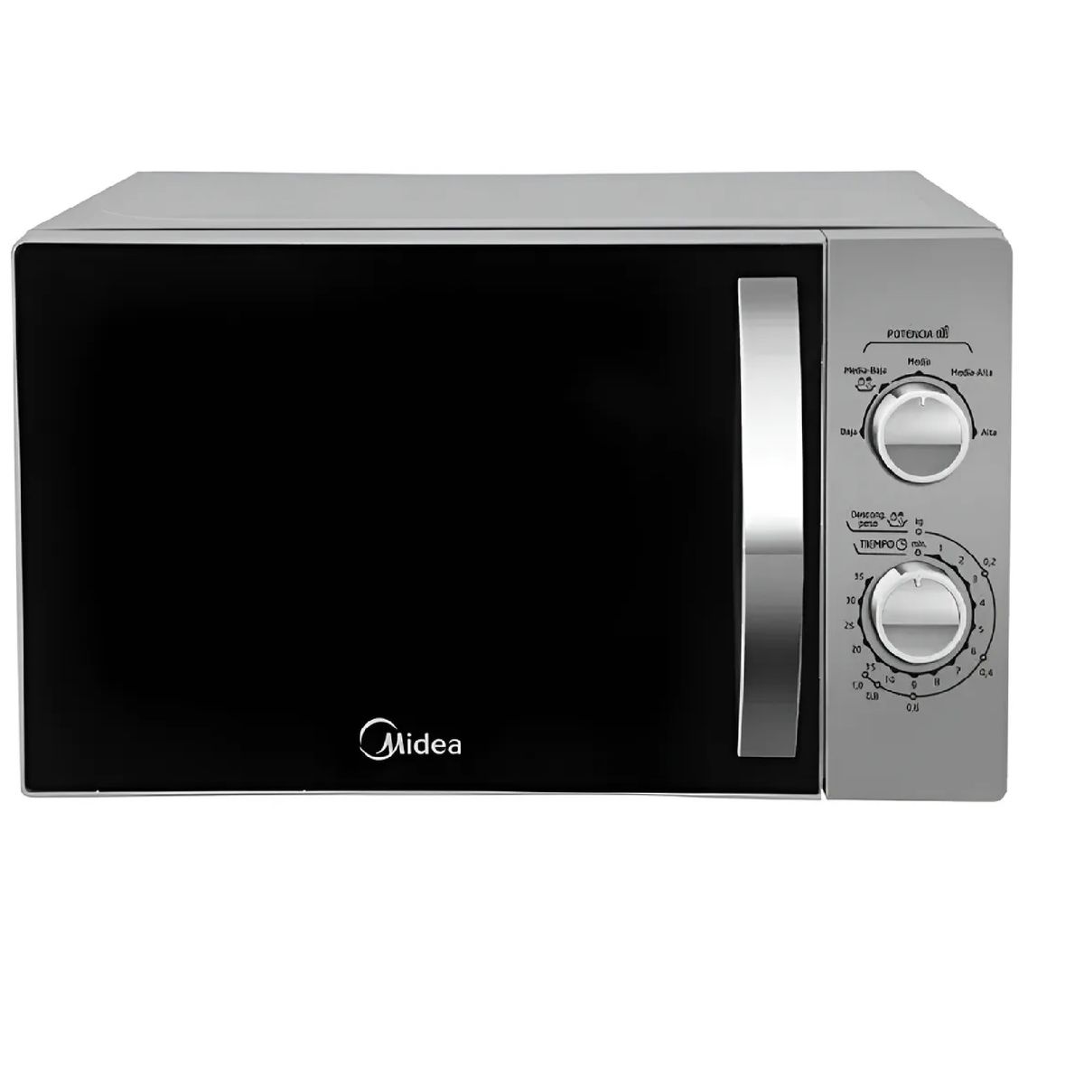 MIDEA - Microondas Midea 20 Litros Gris 1050w Compacto Y Potente
