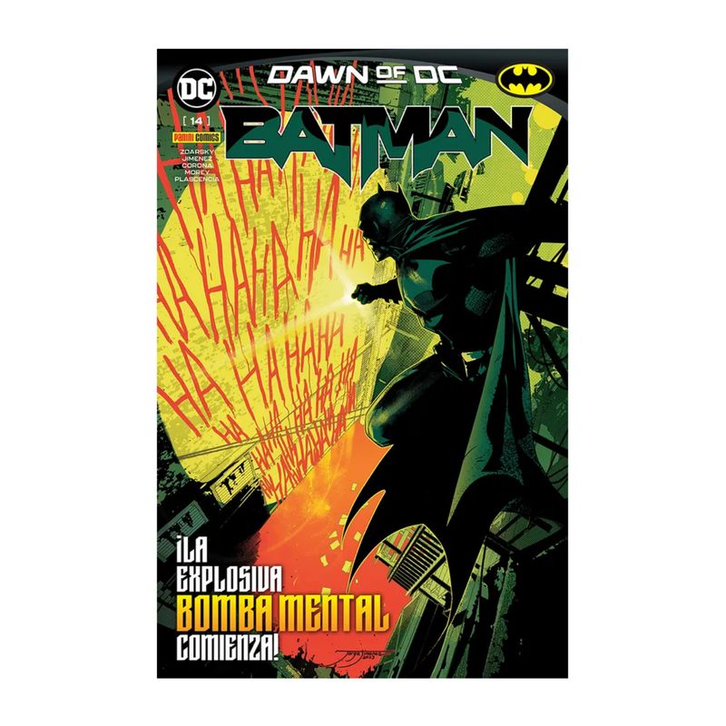 PANINI CHILE - Batman N°14 - La Explosiva Bomba Mental Comienza