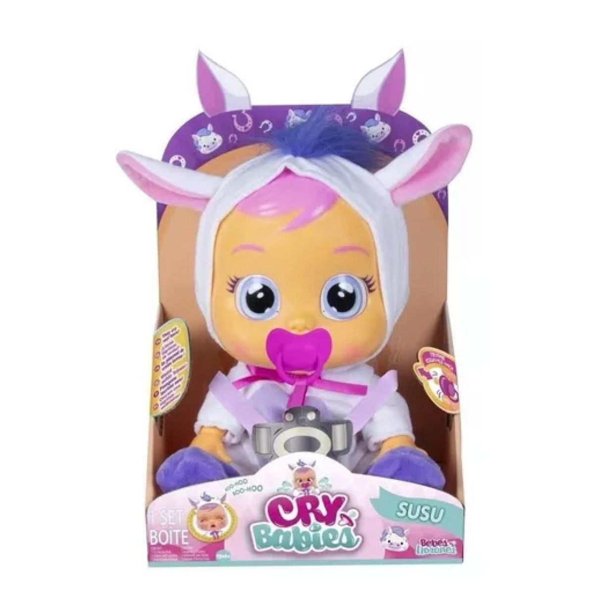 CRY BABIES - Juguete Muñeca Bebe LLoron Susu 30Cm