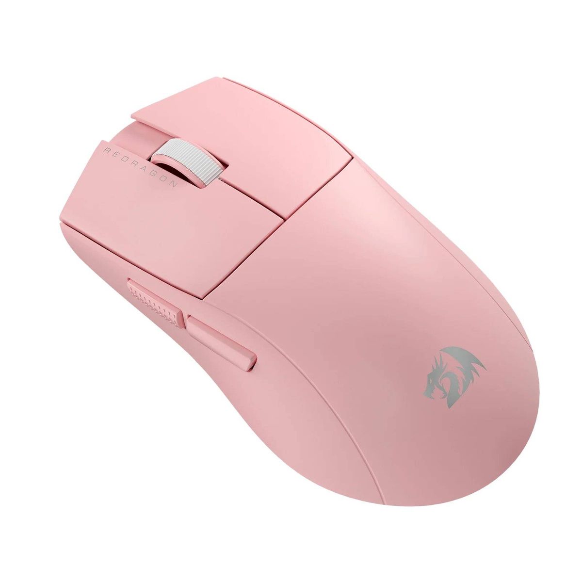 REDRAGON - Mouse Gamer Inalámbrico Redragon K1NG M916 PRO 4000hz Pink