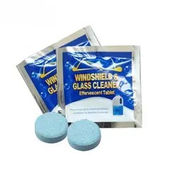GENERICO - Pack 20 Pastillas Efervescentes Limpia Parabrisas Vidrios