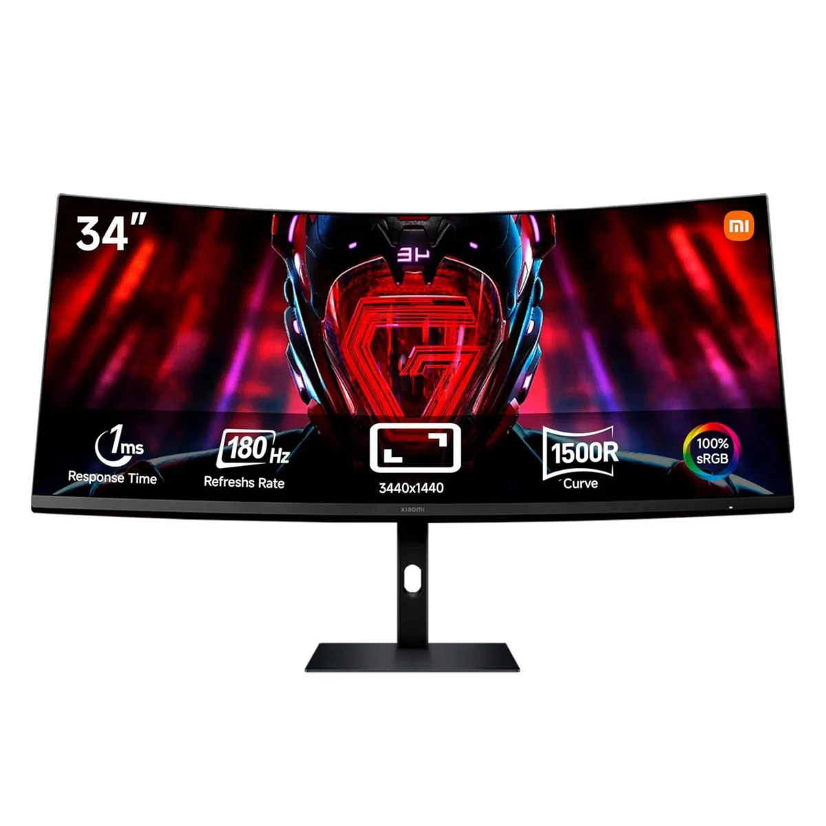 XIAOMI - Monitor Gamer Xiaomi G34WQi 34 Curvo WQHD 180Hz