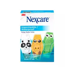 3M - Parches impermeables con diseño Nexcare 12 Unidades
