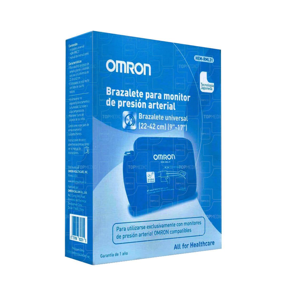OMRON - Brazalete Omron Pediátrico D-Ring 17-22cms CS24
