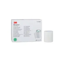 3M - Tela Micropore 25 cm x 91 m blanca 1530-1 Caja 12 und Sin dispensador