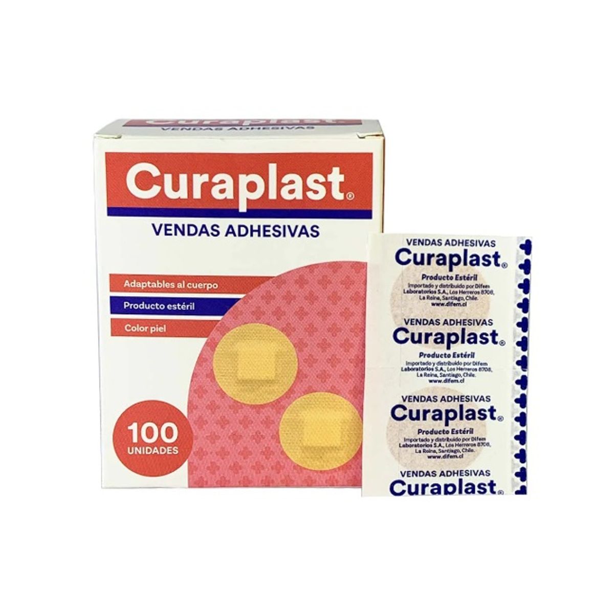 3M - Curaplast Parche Curita Redondo 100 und