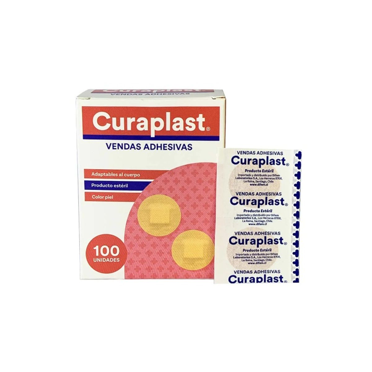 3M - Curaplast Parche Curita Redondo 100 und