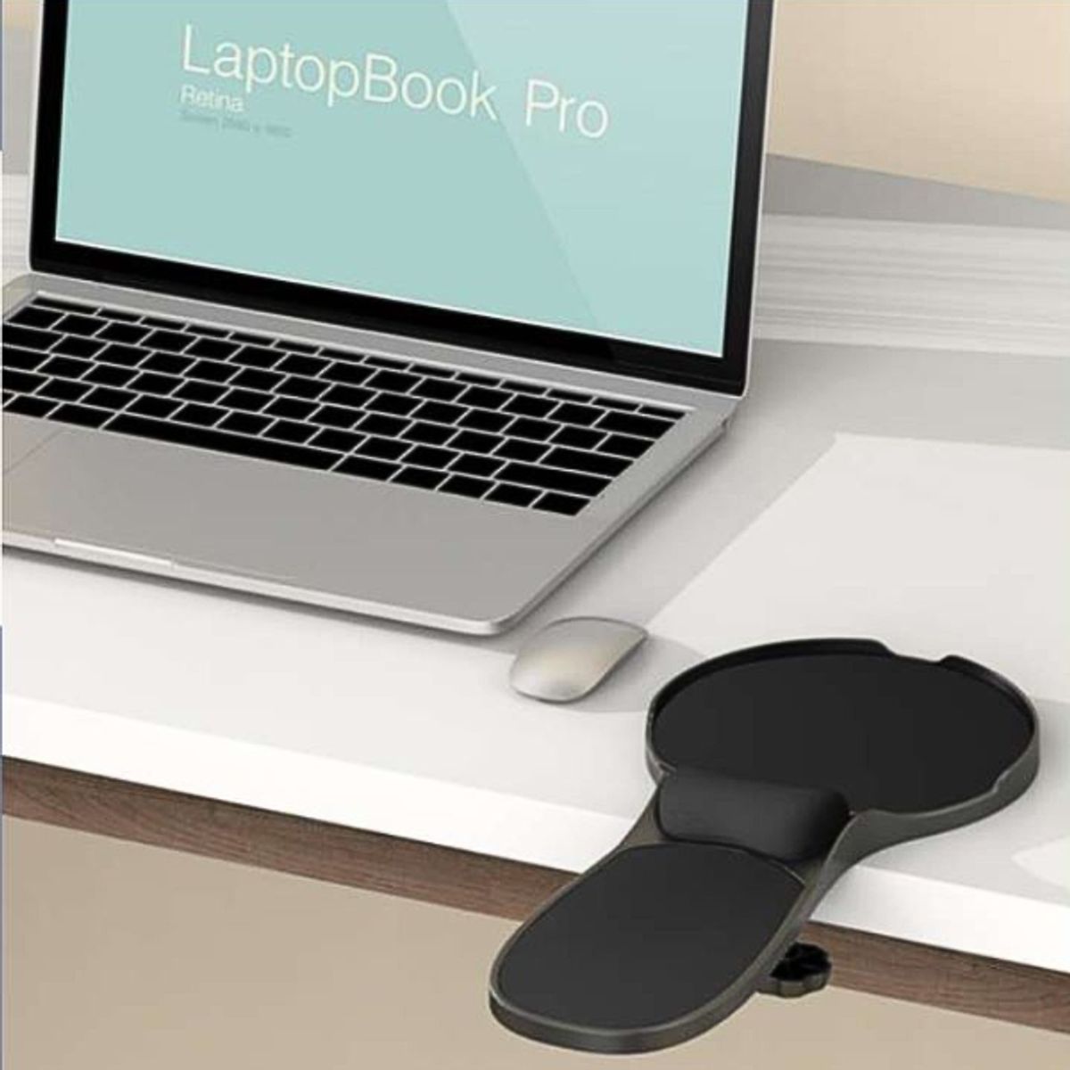 ERGOSTORE - Reposa Brazo Ergonómico con Mousepad Integrado Ajustable