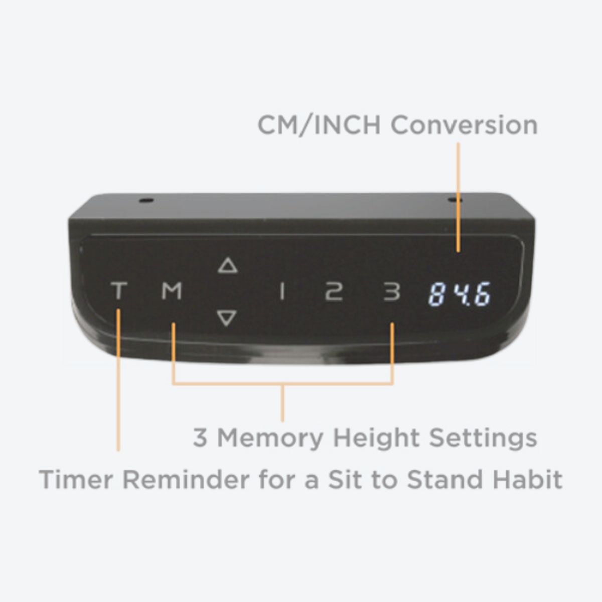 ERGOSTORE - Base escritorio Eléctrico L Ajustable 3 Motores Marco Ergonómico 150 kg