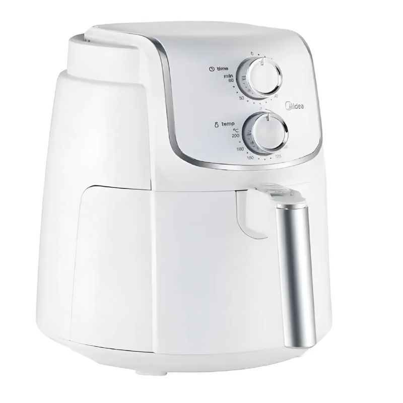 MIDEA - Freidora De Aire Midea 4 Lt Blanca 3d Rapid Air Fryer