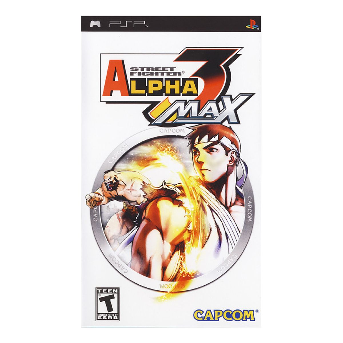 PLAYSTATION - Street Fighter Alpha 3 Max - Psp Físico - Sniper