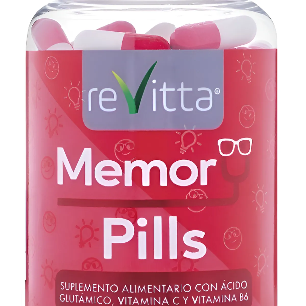 REVITTA WELLNESS - Pastillas Para Memoria Y Concentracion Memory Pills 120 Caps