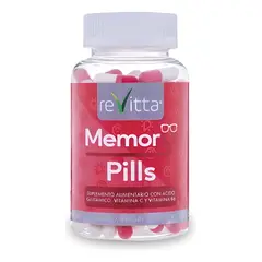 REVITTA WELLNESS - Pastillas Para Memoria Y Concentracion Memory Pills 120 Caps